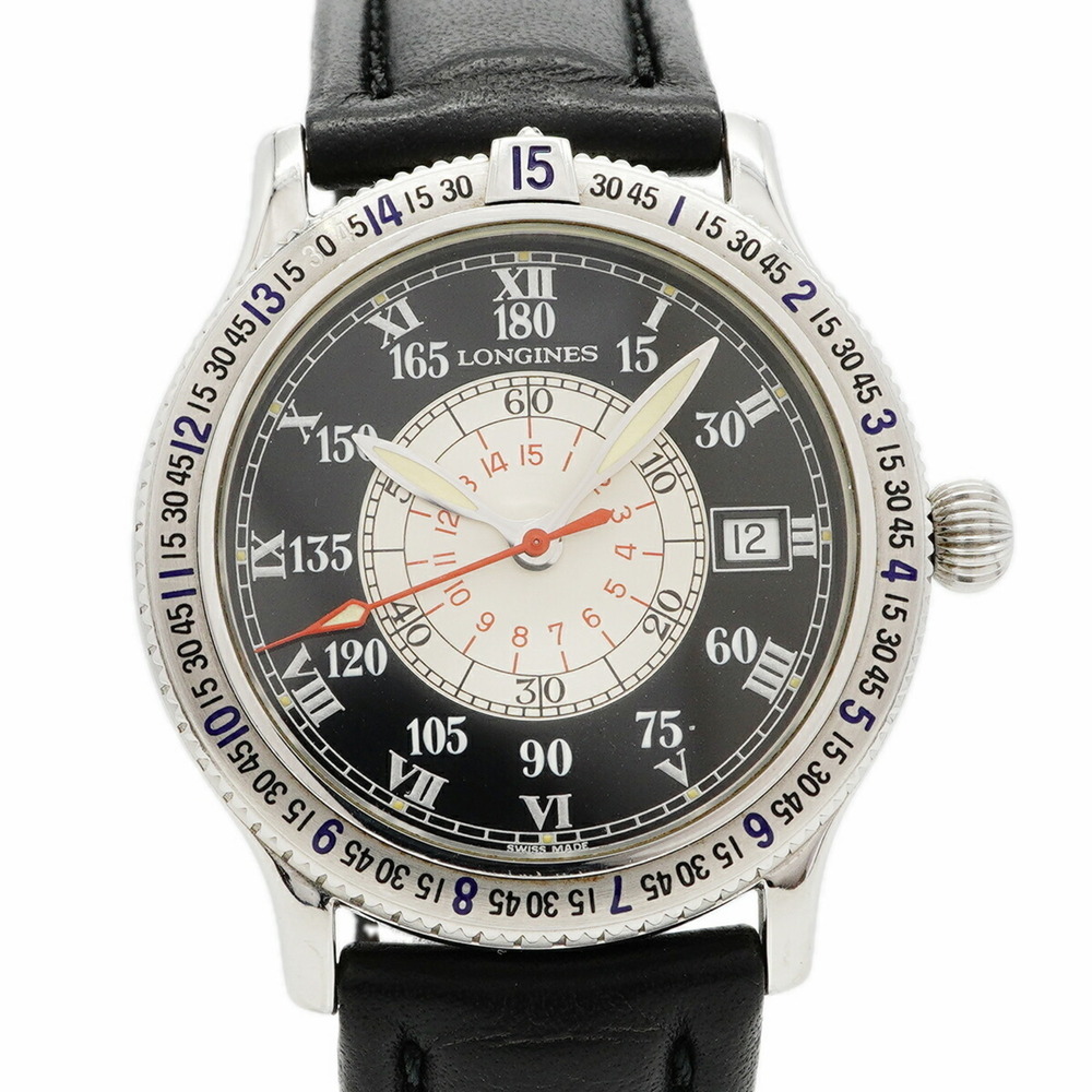 Longines Lindbergh L2.617.4 Black Dial Men's Watch